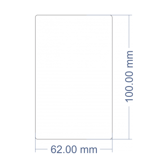 Brother Compatible 62mm x 100mm removable labels